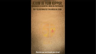 Yom Kippur | Reta Final | (12)98320-1981