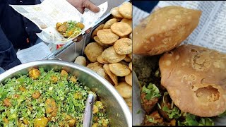 lakhnow का प्रसिद्ध खस्ता kachori 😱 femous बक्से वाला कचोरी तीसरी पीढ़ी से बेच रहे हैं