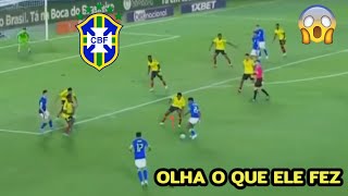 OLHA COMO FOI A ESTREIA DE ENDRICK NA SELEÇÃO BRASILEIRA HOJE