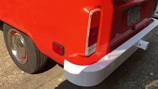 Review of GoWesty Bus bumper with integrated hitch.