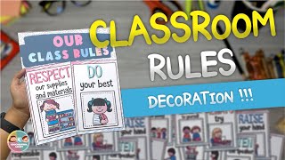 How to set Classroom Rules for students in your class!!!  - LINK IN DESCRIPTION