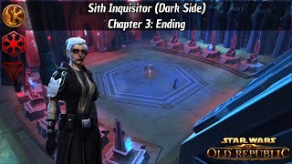 SWTOR -- Sith Inquisitor Storyline #15 -- Chapter 3: Ending