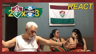 FAMÍLIA TRICOLOR REAGE A 2 FLUMINENSE X 3 GRÊMIO - CAMPEONATO BRASILEIRO 2023