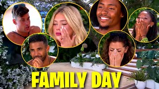 THE FAMILIES GO IN ON THE BOYS!?! FAMILY DAY LOVE ISLAND USA EP 33 REVIEW