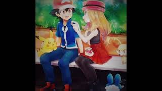 Ash X Serena edit - Ash X Serena love story 💕 - Ash Love Serena #ashxserena#pokemonxy#viralshort