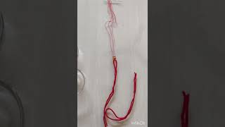 How to make Rakhi//Homemade//Easy to make//Cheap and quick//Rakshabandhan//Festival//Wool//Pearl