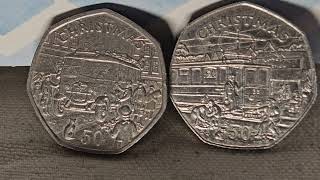 Christmas Coins from Isle of Man