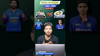 gt vs mi dream11 prediction |