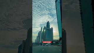 Look !! 👀 Dubai skyscrapers 🏙️🔥views #shorts #dubai #skyscraper