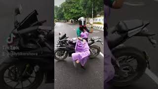 Deshi lady biker 😲|| girls attitude👿|| lady biker Bangladesh  #ladybiker