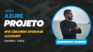 AZ Projeto - Criando o storage account