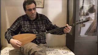 Bulgari saz made by Tasos Theodorakis. Plays Nikos Tzanis-Ginnerup.