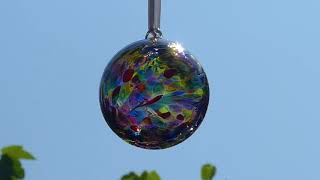 Sienna Glass 8 cm Glass Ball, Multicoloured