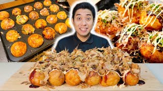 MUKBANG TAKOYAKI HOMEMADE...Buat Sendiri Lagi Sedap...