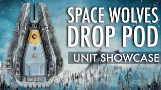 Space Wolves Drop Pod | Unit Showcase Painting Reference Video, Space Marines