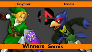 Hunybear (Link) vs Cantus (Falco) Winners Semis - Rocketown Rumble #4