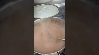 Dal makhni cooking