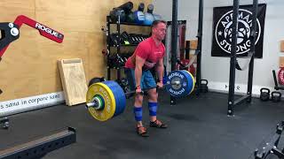 5/28/18 Deadlift 402.5x1@9+ ws 2/5