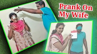 Surprise Prank On My Wife | Couple Prank video | Husband & Wife Prank Video | Tamil Prank #prank