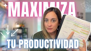 Maximiza Tu Productividad Diaria: 5 rutinas para organizarte