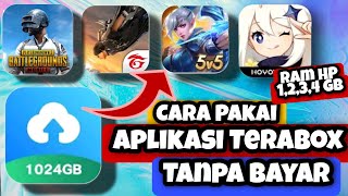 Cara Pakai Aplikasi Terabox 2024 Untuk Game || Cara Menggunakan Aplikasi Terabox Untuk Game 2024