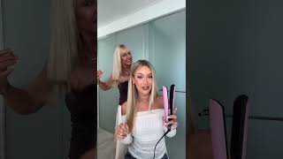 Get ready with @sashamorpeth5418 and her gorgeous Mum using the new ghd pink tools 💓 #youtubeshorts