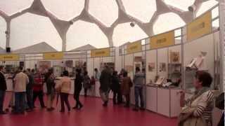 Feria del libro de Valladolid 2012. Celebrada en la Cúpula del Milenio