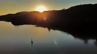 Pôr do Sol no Veleiro na Represa de Mairiporã