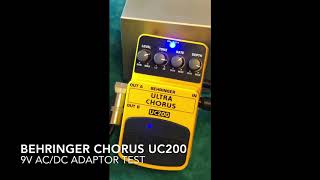 Behringer Ultra Chorus  UC200 Demo