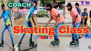 Skating Prectice in JAIPUR#skating#coach#skating Class#InlineSkates#jaipurcity#rollerskating#Wheels