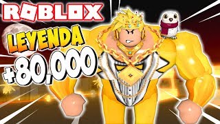 ¡EL MAS *FUERTE* DE ROBLOX SOY UNA LEYENDA! 💪😨 ¡MAS DE 80 MIL DE FUERZA! | RODNY