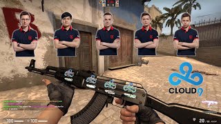 PGL ANTWERP MAJOR - All new Cloud9 players holo stickers showcase