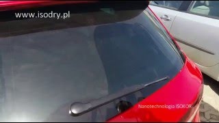 Auto detailing, efekt samoczyszczącej szyby  -  ISOKOR GLASS / POLISHER