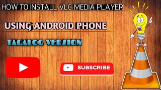 How to install VLC PLAYER using android phone (tagalog version) I Queen and King Vlogs