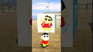 GTA V : Shinchan🎁Opening Surprise🥳 Gift 😍Container #shorts