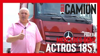 ⛽ Mercedes-Benz Actros 1851 》PRUEBA CONSUMO