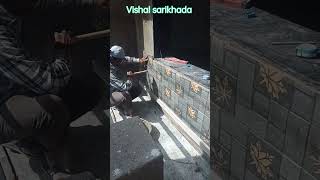 tiles fitting work skills #shorts #constructionworker #youtubeshorts #foryou #construction