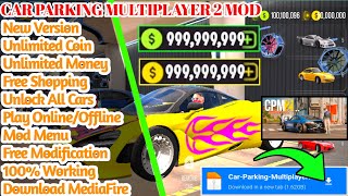 Download Car Parking Multiplayer 2 Mod Apk Version(1.1.4) | CPM 2 Hack (MOD, Unlimited Money, Coins)