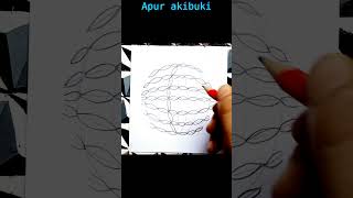 Getting bored ? Try this | Mind refreshing free time drawing | #shorts