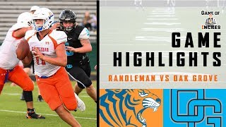 Randleman vs Oak Grove 2019 Kickoff Classic Scrimmage