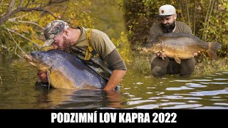 PODZIMNÍ LOV KAPRA \  KAPR 20 KG + \ PODVODNÍ ZÁBĚRY I ZDOLÁVAČKY  \ HOBBY-G