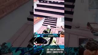 JONATHAN APARTMENT FIGHT 1V4 | JONATHAN 1 SPRAY 3 KILL #jonathan #shorts #bgmi