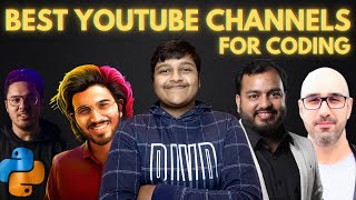 TOP 10 YOUTUBE CHANNELS FOR CODING 😊😊😊