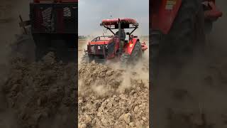 Tractor driving under heat