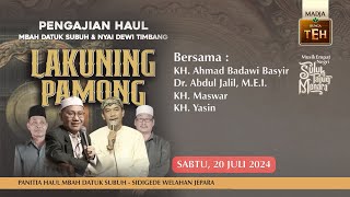 🔴 LIVE SULUK TAJUG MENARA - LAKUNING PAMONG HAUL MBAH DATUK SUBUH SIDIGEDE 2024