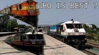 WHO is BEST ? | ALCO vs ELECTRIC vs EMD | Humsafar & LHB | Indian Railway.