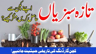 Get Fresh Vegetable In Your Kitchen Garden | Aajzee