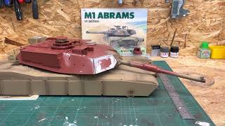 TANK ABRAMS M1A2 1:16 HL -OPERATION IRAQI FREEDOM- TOTAL UPGRADE 6. REALISTIC GUN DEPRESSION/ELEVAT.