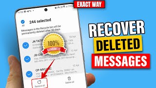 How to Recover Deleted SMS in Your Phone 2024 | How to Read Deleted SMS Messages