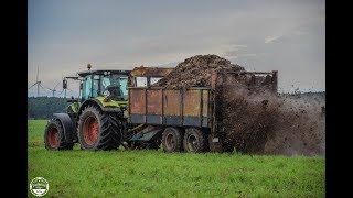 Mist streuen // Claas Arion 540 , Fortschritt T088 , Faun F1410